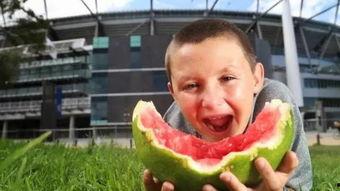 吃瓜的男孩,一位男孩的神秘吃瓜之旅