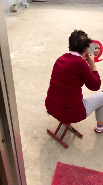 旗袍阿姨吃瓜,旗袍阿姨的瓜田奇遇记