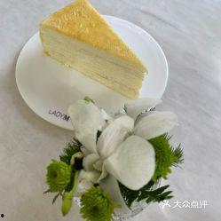 吃瓜吃千层蛋糕图片,视觉与味蕾的双重享受